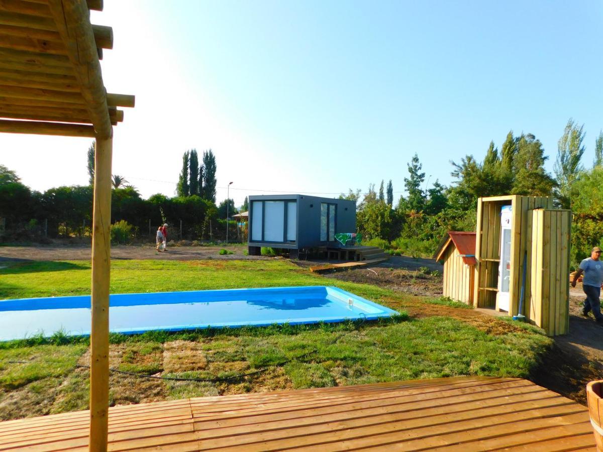 Ferienwohnung Tiny Colchagua Cabanas Y Padel Santa Cruz Exterior foto